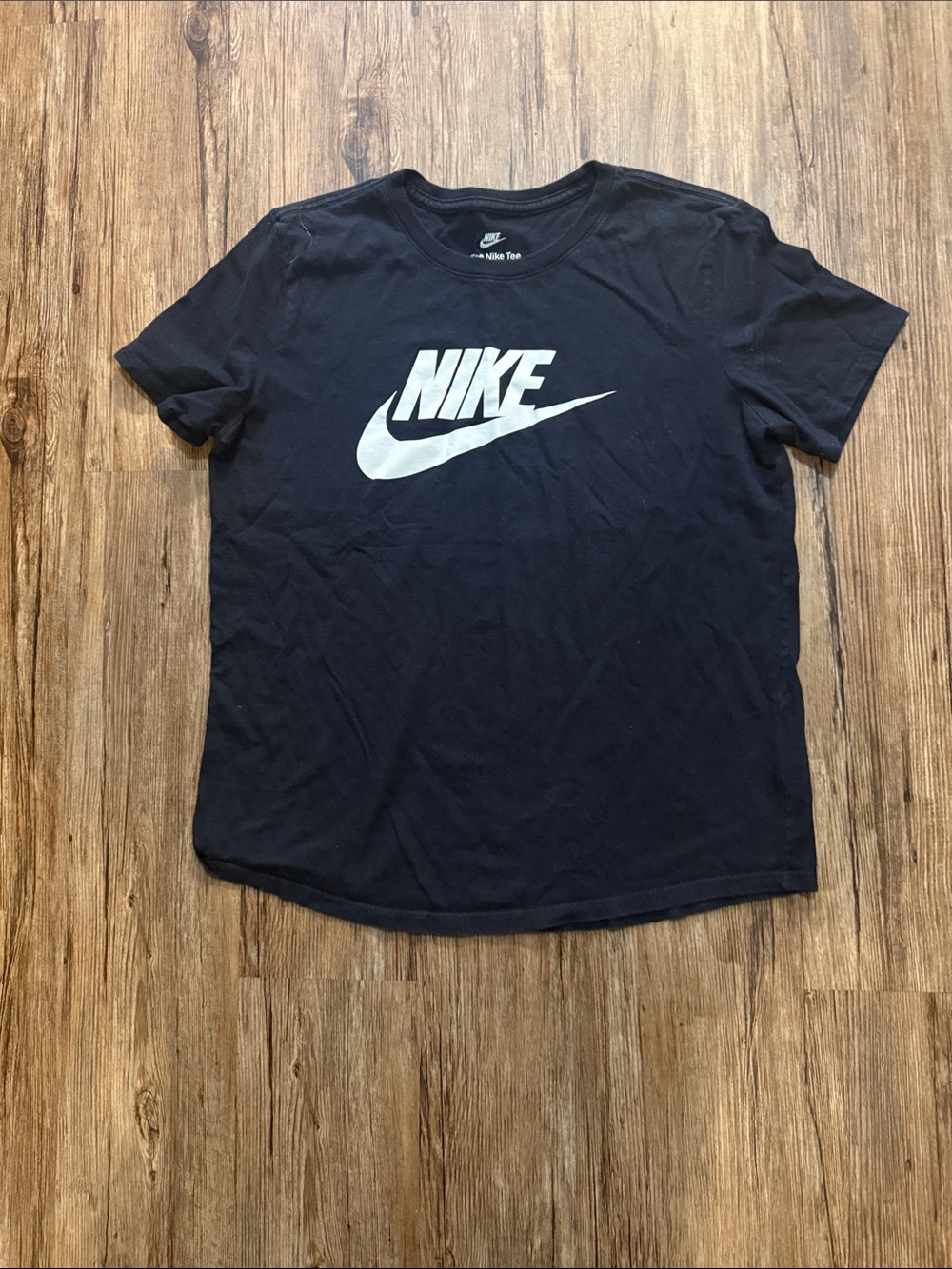 Nike women’s  Black Logo T-Shirt